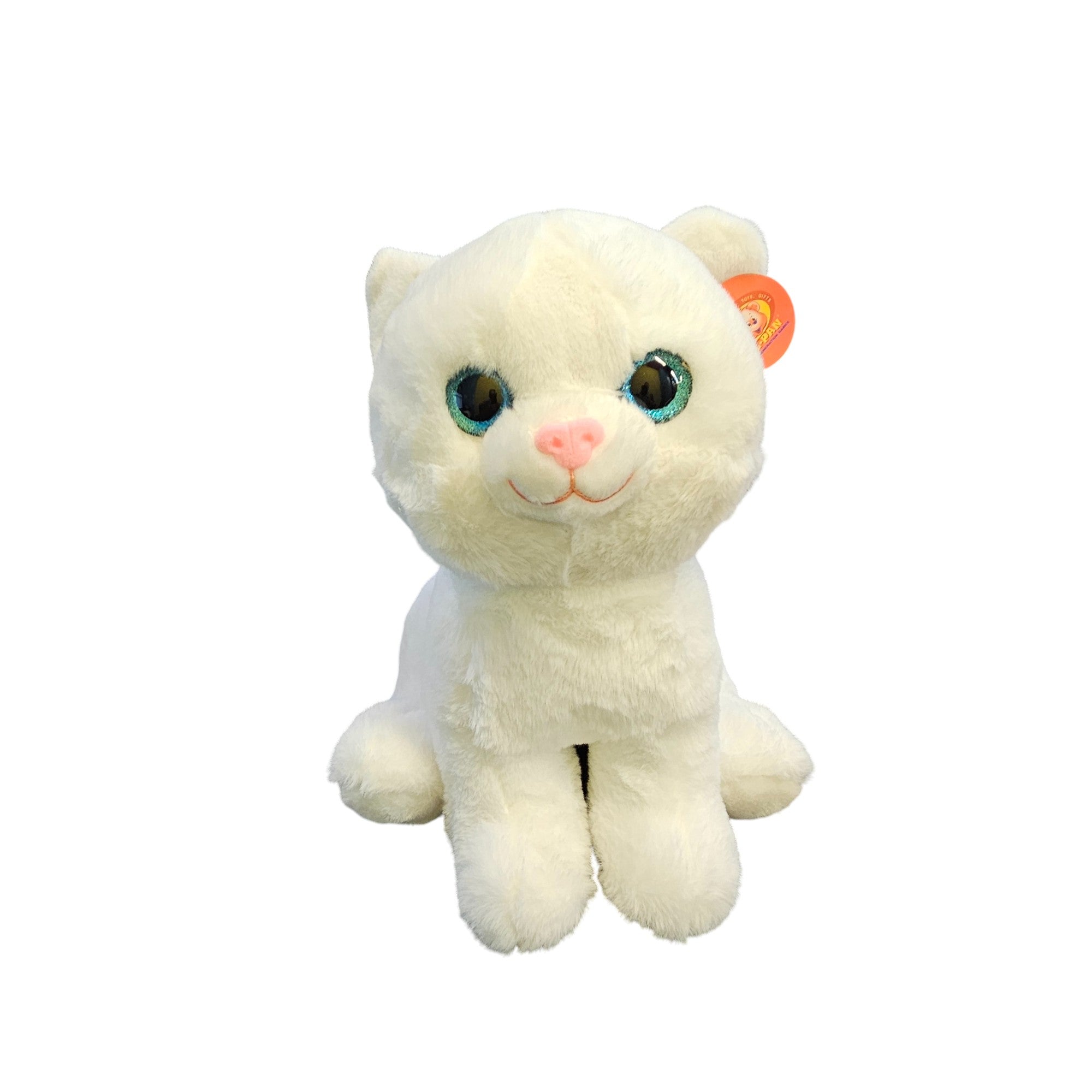 Λούτρινο Γατούλα Ασπρούλα 30cm (4279) - Fun Planet