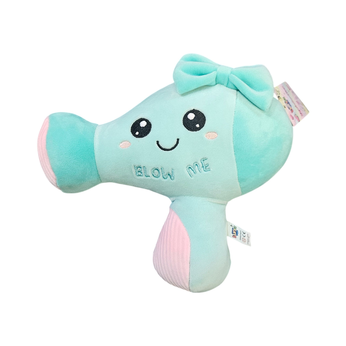 Λούτρινα Αξεσουάρ Ομορφιάς 23εκ Πιστολάκι Squishcuties Luna Toys (623031) - Fun Planet