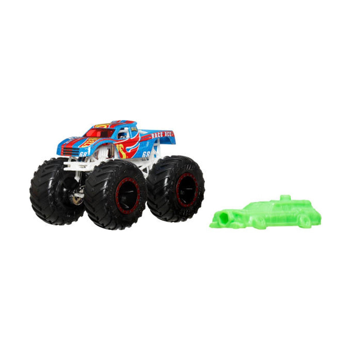 Hot Wheels Oχήματα Monster Trucks Race Ace (JKJ98)