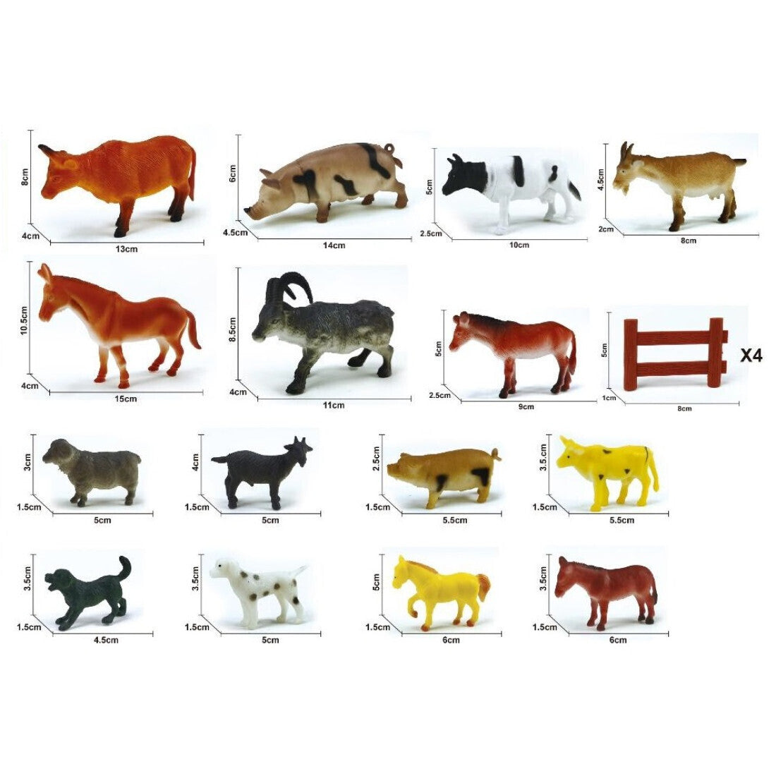 Wild Animals Set Large (A581)