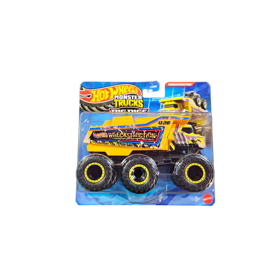 Hot Wheels Monster Trucks Big Rigs 1:64 Wreckstruction (JHY77)