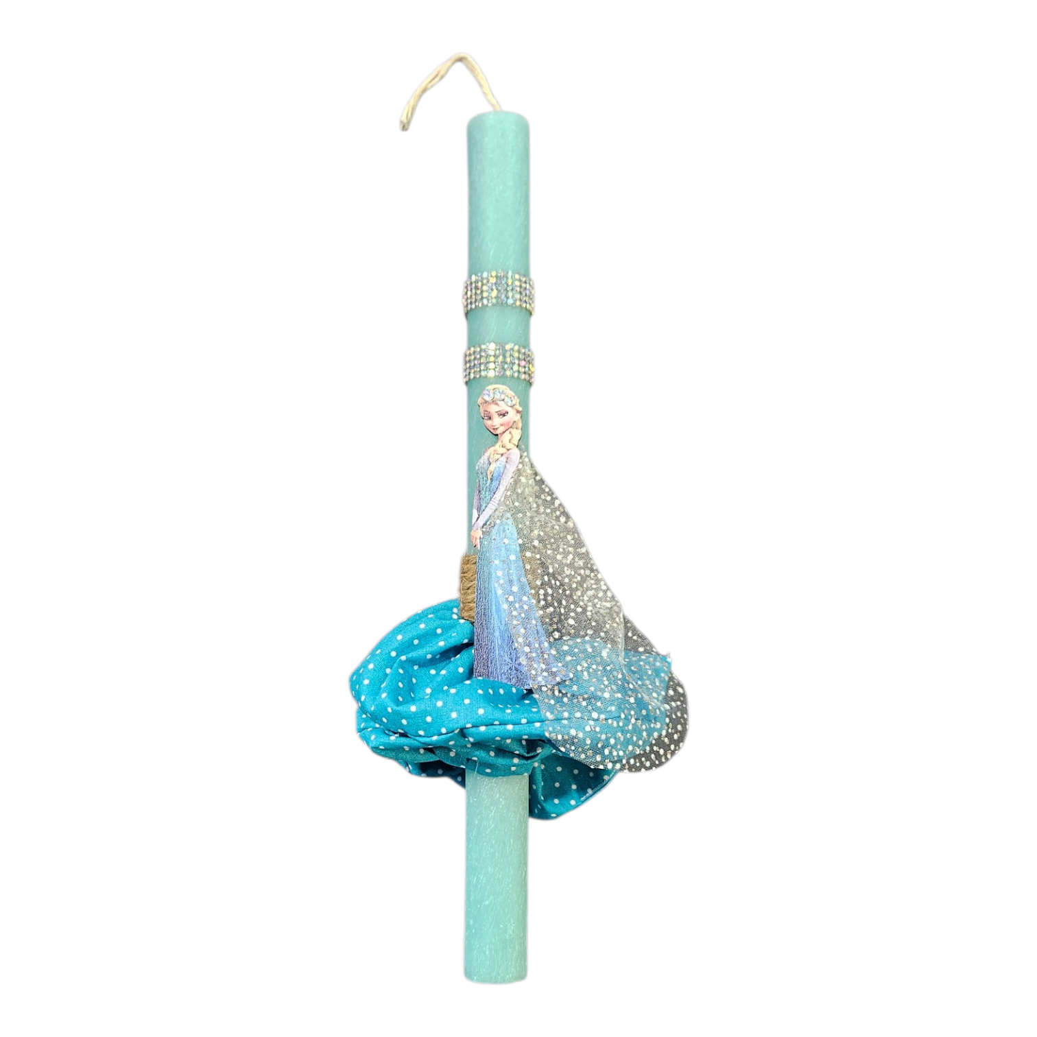 Λαμπάδα Μαγνητάκι Frozen και Scrunchie Λαστιχάκι Μαλλιών Πουά (EL2633) - Fun Planet