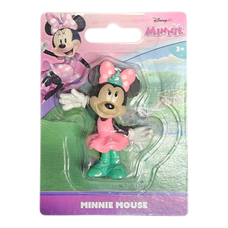 Disney Minnie Φιγούρα 6cm Minnie Ροζ (MCN34200)