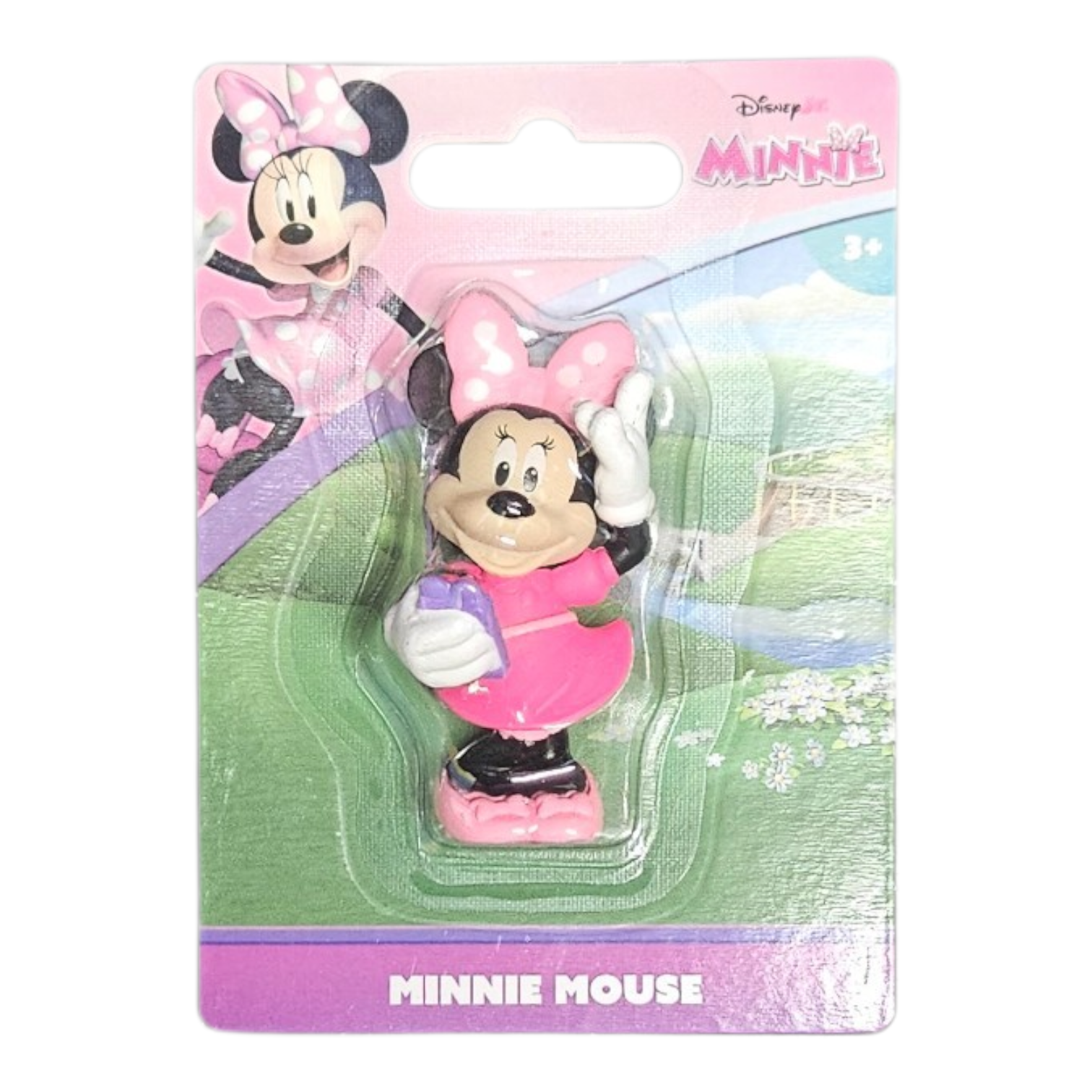 Disney Minnie Φιγούρα 6cm Minnie Φούξια (MCN34200) - Fun Planet