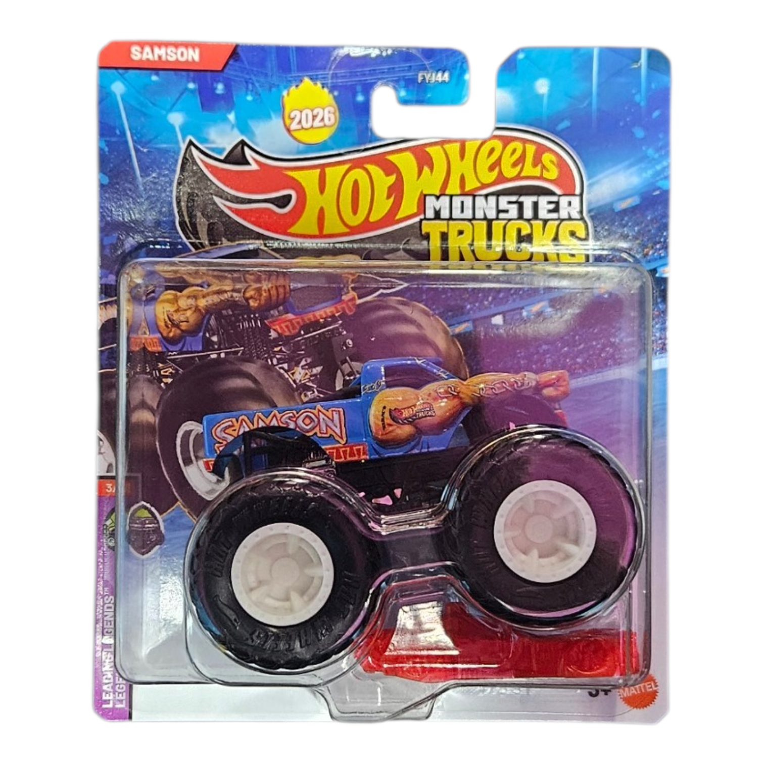 Hot Wheels Oχήματα Monster Trucks Samson (JHY54) - Fun Planet
