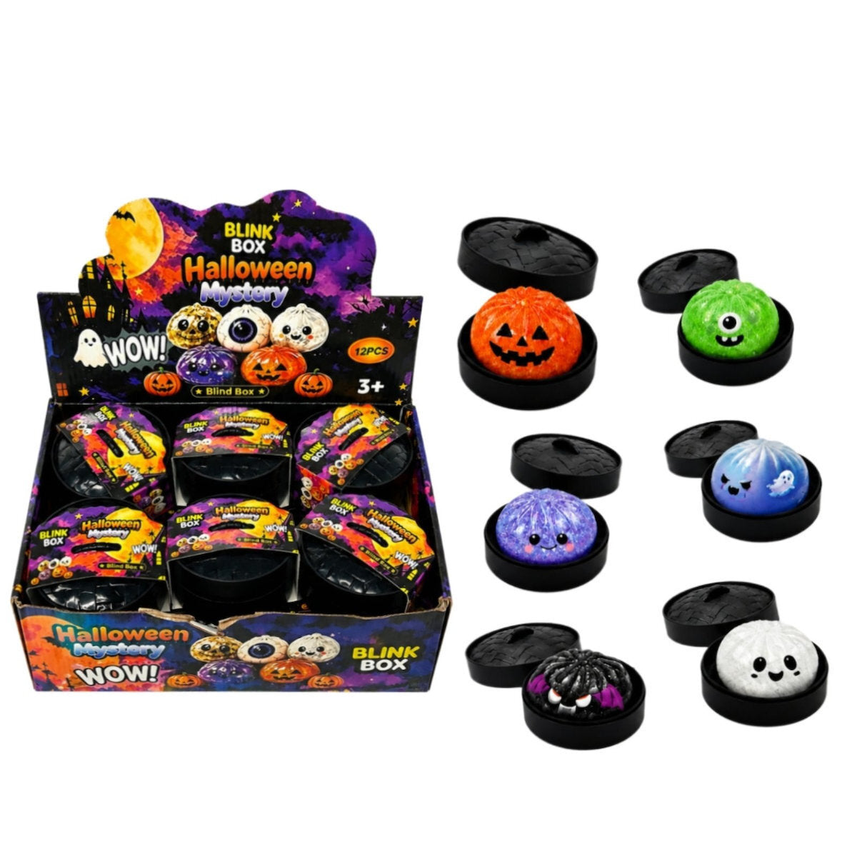 Squeezy Squishy Halloween Mystery Dumpling 1 τεμάχιο (364)