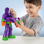 Imaginext DC Super Friends Φιγούρα DC Insider με Exo Suit Batman The Joker (HKN47) - Fun Planet