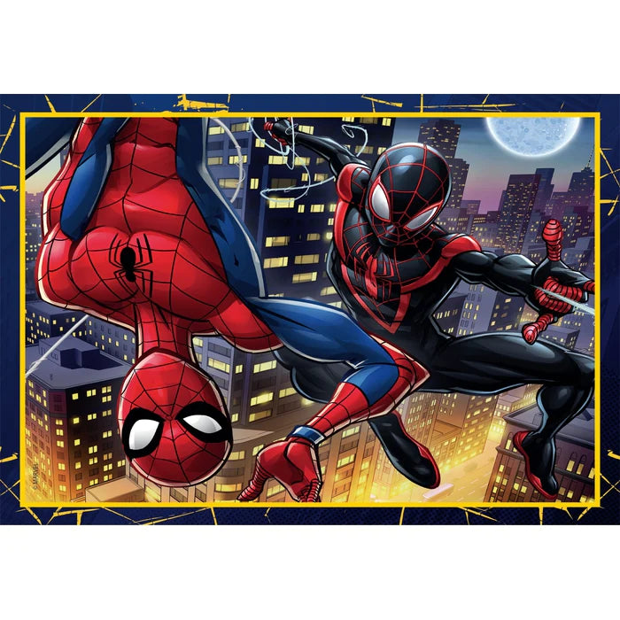Clementoni Παζλ 4 in 1 Super Color Marvel Spider-Man (1200-21515) - Fun Planet