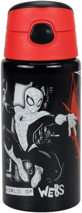 Παγούρι Flip Αλουμινίου Spider-Man 500ml (557-00248) - Fun Planet