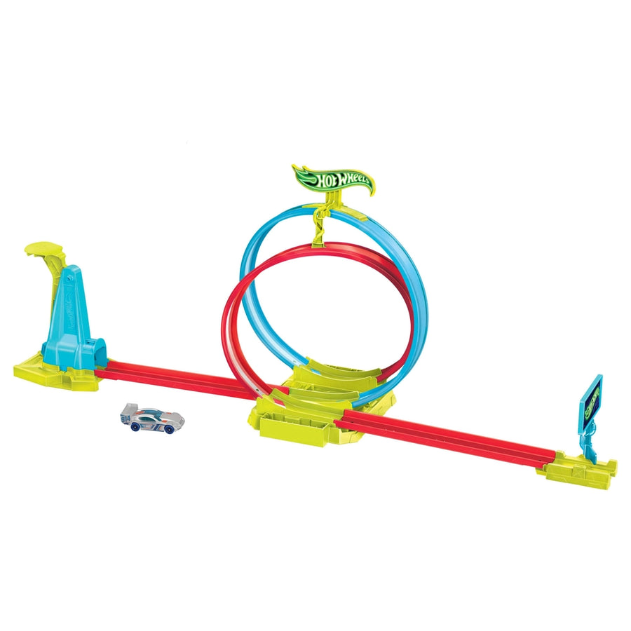Hot Wheels Νeon Speeders Πίστα Laser Stunt Slamway (HPC05) - Fun Planet