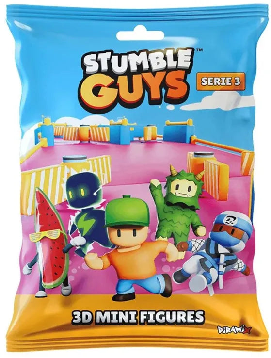 Stumble Guys 3D Mini Figures Series 3 Foil Bag Σακουλάκι (480) - Fun Planet