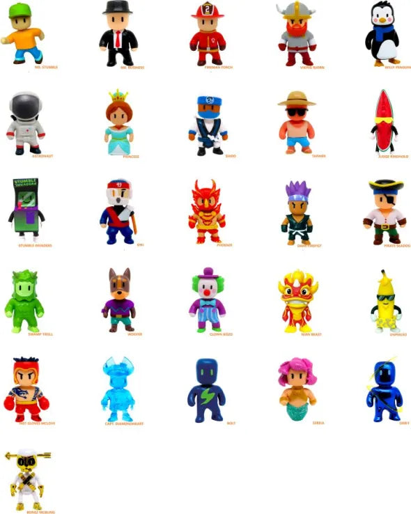 Stumble Guys 3D Mini Figures Series 3 Foil Bag Σακουλάκι (480) - Fun Planet
