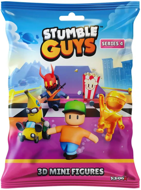 Stumble Guys 3D Mini Figures Series 4 Foil Bag Σακουλάκι (40001)