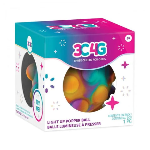 Make It Real 3C4G Light Up Popper Ball (14026) - Fun Planet