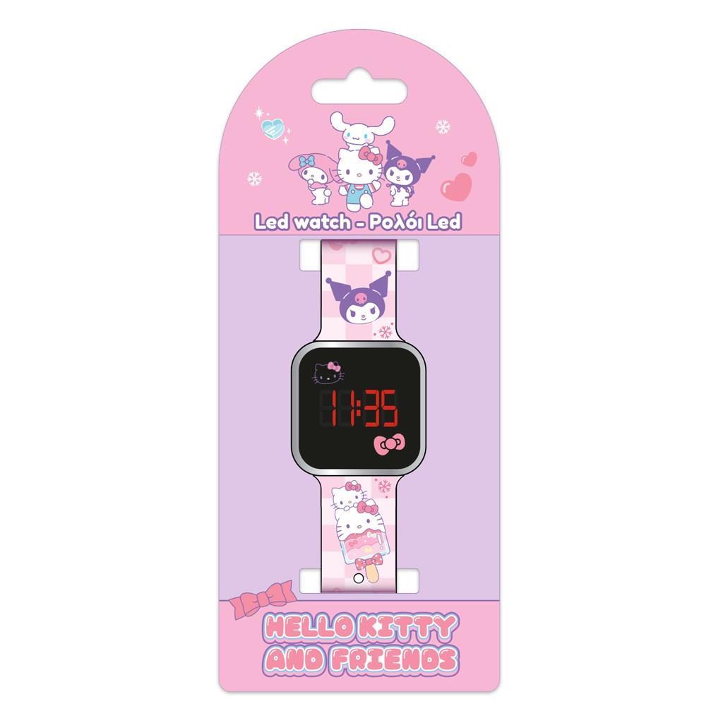 Ρολόι Χειρός LED Hello Kitty & Friends (490232)