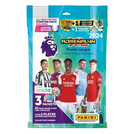 Panini Premier League Official Trading Card Game Adrenalyn 2024 XL Mega Starter Pack Άλμπουμ (PA.AL.PL.224) - Fun Planet