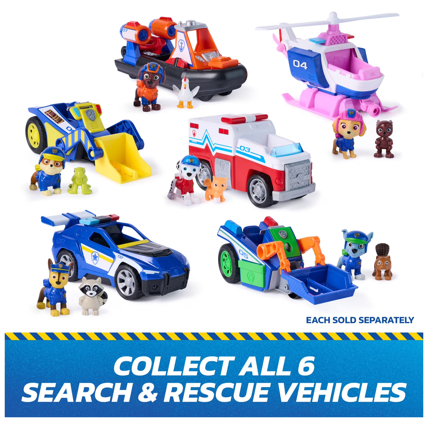 Paw Patrol: Search & Rescue - Zuma Rescue Hovercraft Vehicle Playset (20155161) - Fun Planet
