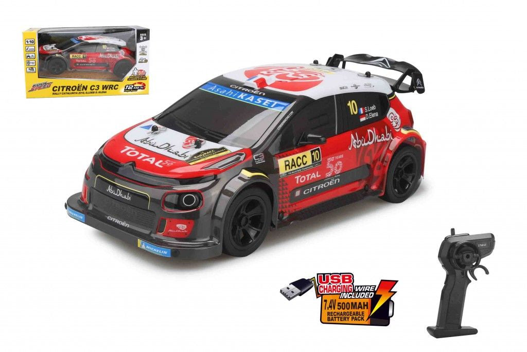 Fast Gearz Τηλεκατευθυνόμενο Rally Official WRC 1:10 PVC Citroen C3 WRC (00004B)