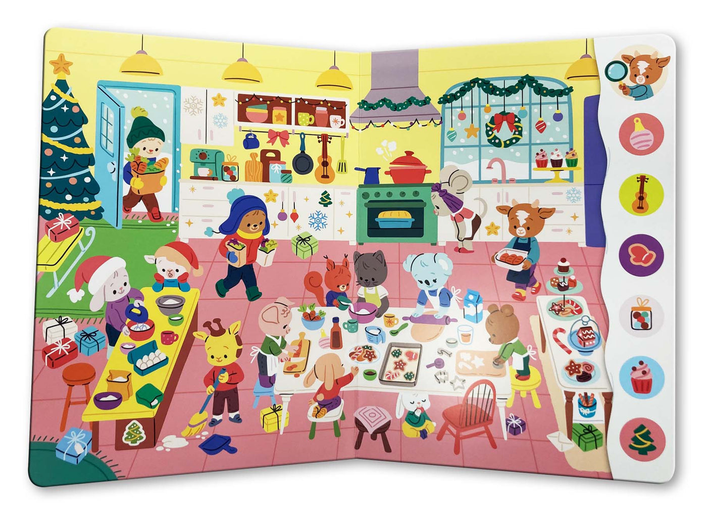 Βιβλίο Ψάχνω τις γιορτινές εικόνες-Χριστούγεννα Susaeta (2549)