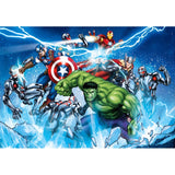 Παζλ Clementoni 104 Super Color Avengers (1210-25744) - Fun Planet