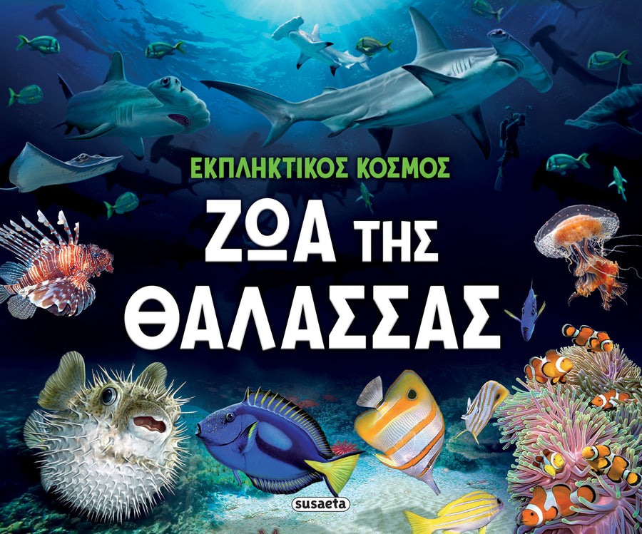Βιβλίο Εκπληκτικός Κόσμος 2 Ζώα της Θάλασσας Susaeta (2609) - Fun Planet