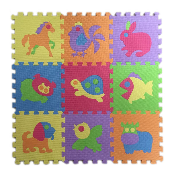 Παζλ Δαπέδου Ζωάκια 9 τεμάχια 30x30cm (HKC005)