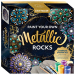 Paint Your Own Metallic Rocks (2645)