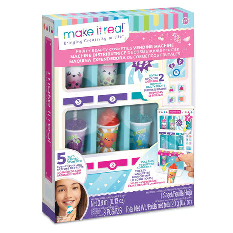 Make it Real Fruity Beauty Cosmetics Vending Machine (2701) - Fun Planet