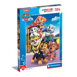 Clementoni Παζλ 104 Supercolor Paw Patrol (1210-27178) - Fun Planet