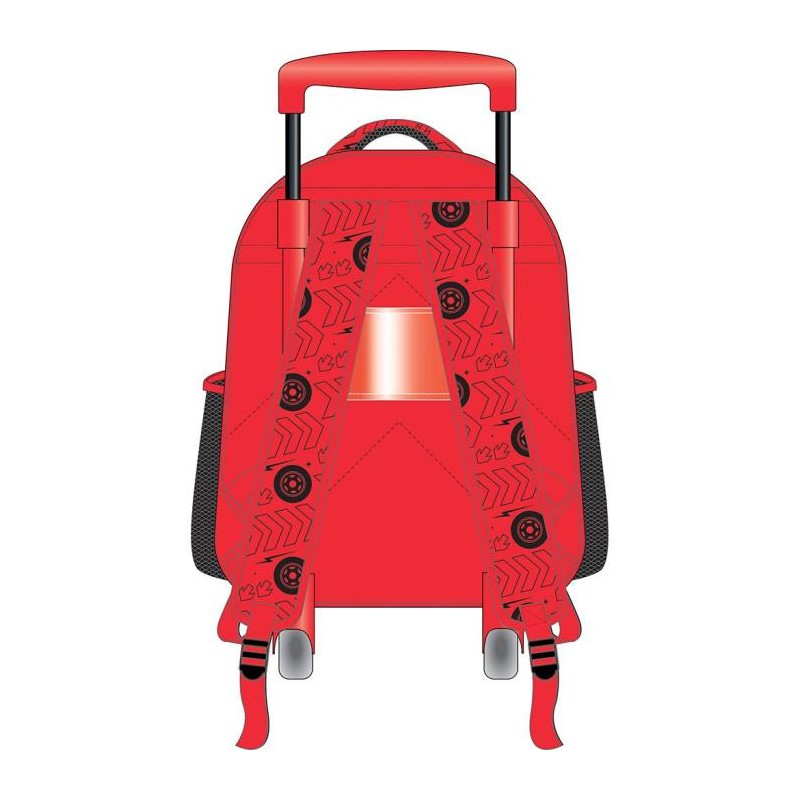 Σχολική Τσάντα Τρόλεϋ Νηπίου 27x10x31εκ 2 Θήκες Disney Cars (566035)