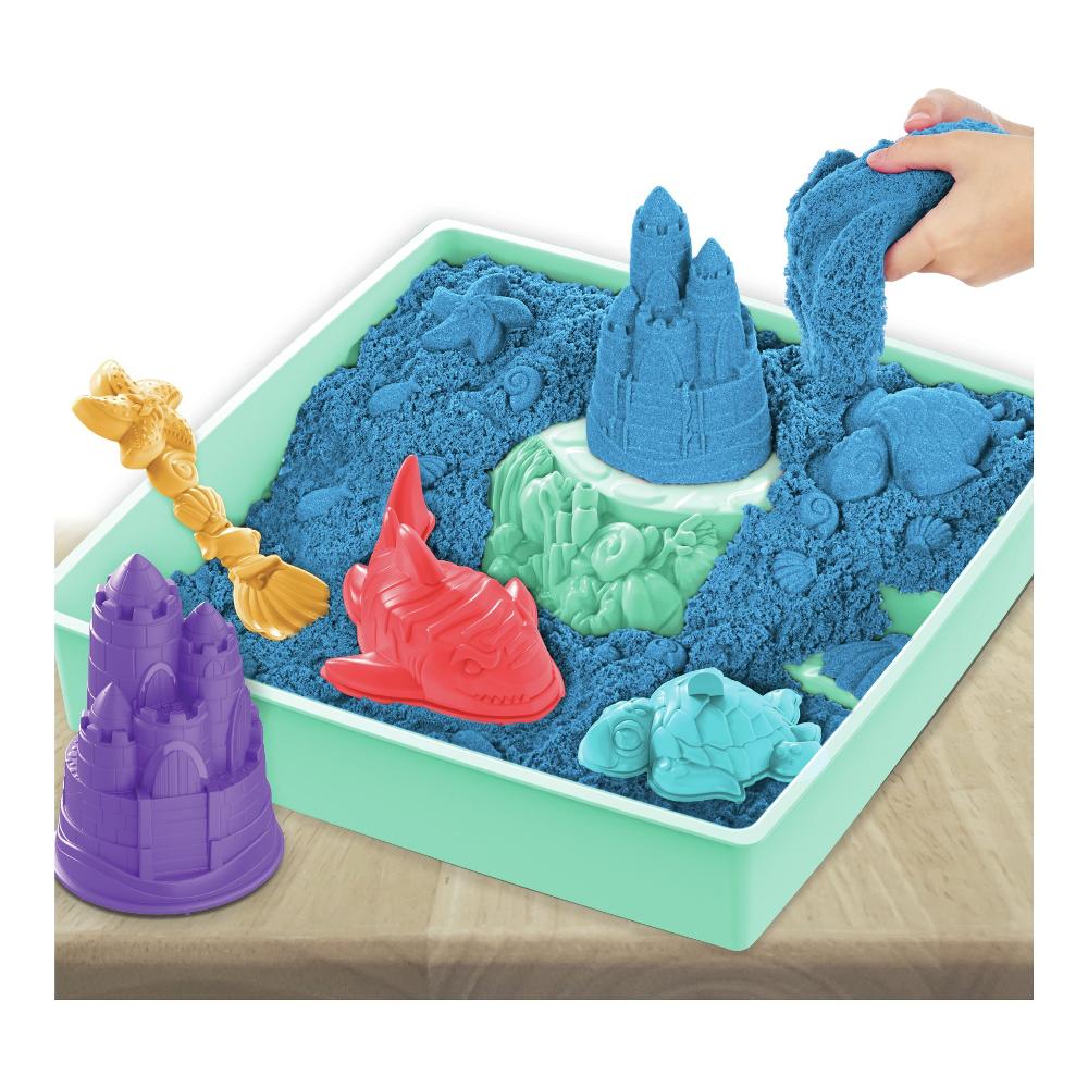 Kinetic Sand Sandbox Set Blue (20146486) - Fun Planet