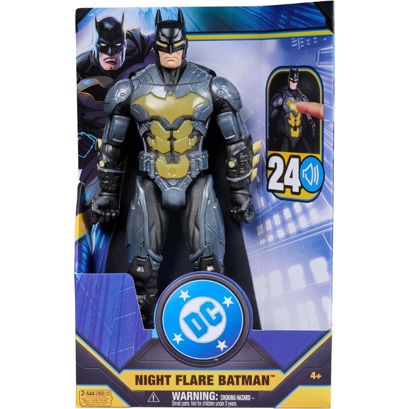 DC Batman Night Flare Batman Lights And Sounds 30cm Action Figure (6073931)