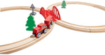 Hape Railway Ξύλινο Classic Figure 8 Τρένο Set (E3793A)