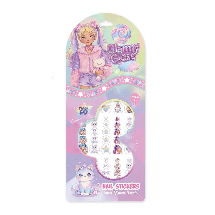 Αυτοκόλλητα Νυχιών Glammy Gloss (630022) - Fun Planet