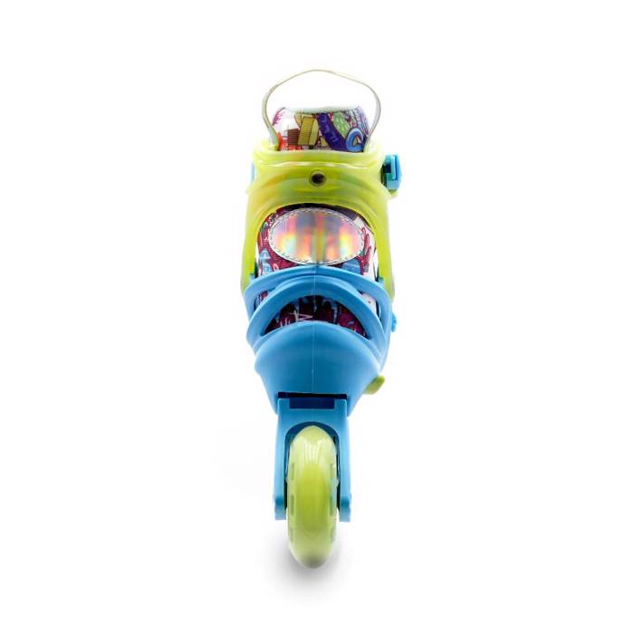 PLY Flash Boy Αυξομειούμενα Πατίνια Γαλάζιο Λάιμ (18.400901) - Fun Planet