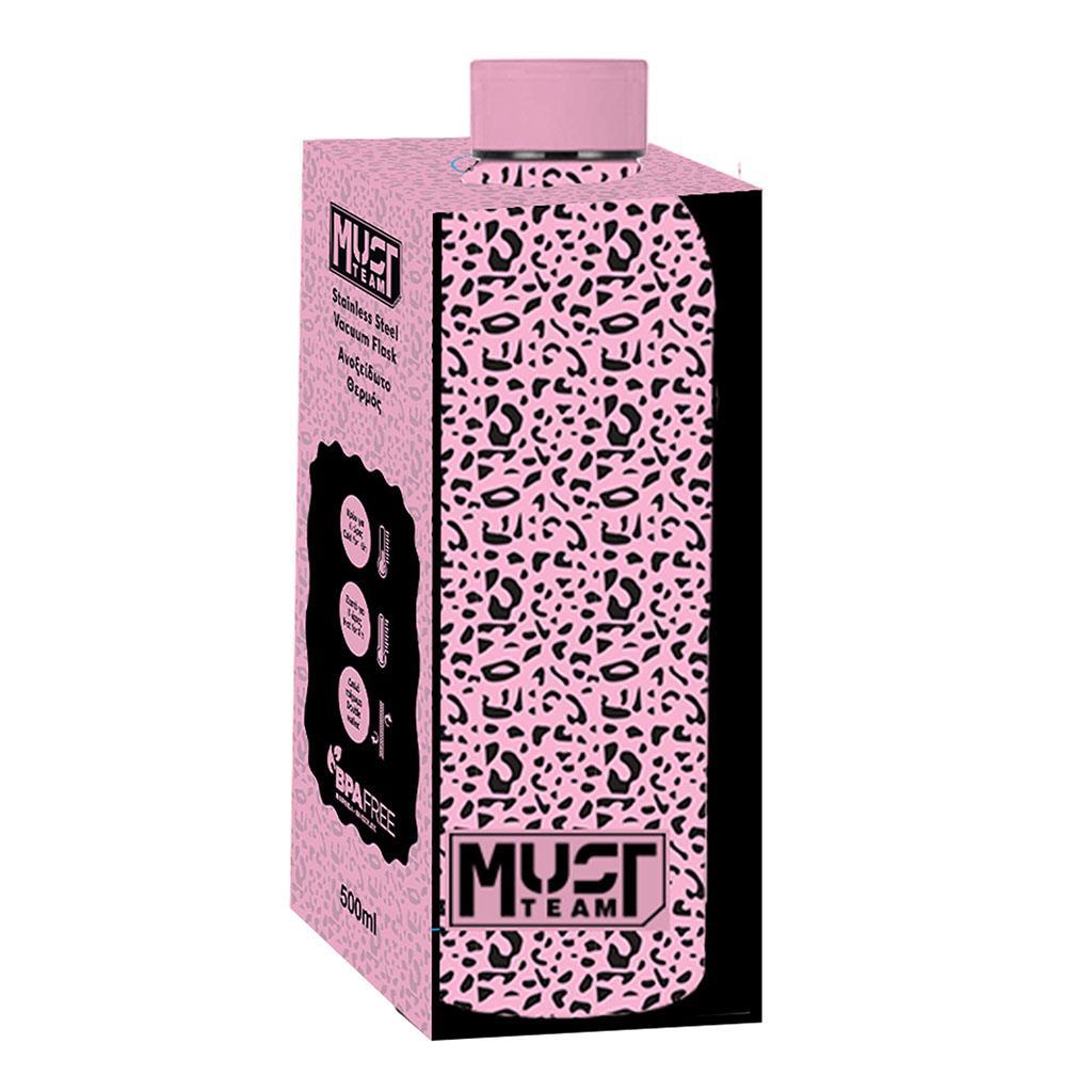 Παγούρι Θερμός 500ml Ανοξείδωτο 7,4x22,2cm Love Must Team (587504) - Fun Planet