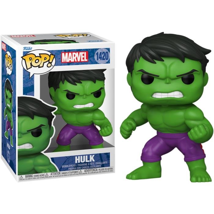 Funko Pop! Marvel: New Classics - Hulk #1420 Bobble-Head Vinyl Figure (82498) - Fun Planet