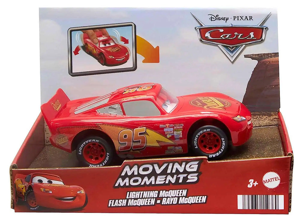 Disney Pixar Cars Αυτοκινητάκι Κεραυνός Μακουίν που Αλλάζει Εκφράσεις (HPH64) - Fun Planet
