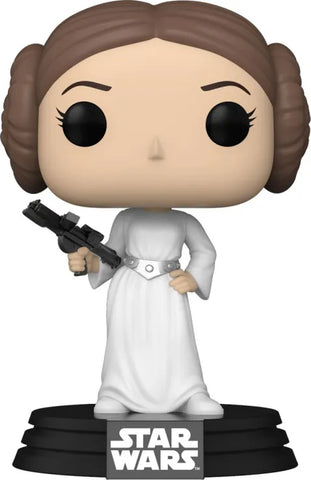 Funko Pop! Disney Star Wars - Princess Leia #595 Bobble-Head Vinyl Figure (67535) - Fun Planet
