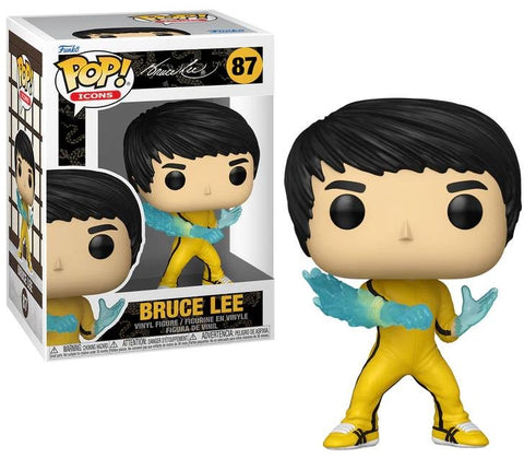 Funko Pop! Icons: Bruce Lee - Bruce Lee #87 Vinyl Figure (81066) - Fun Planet