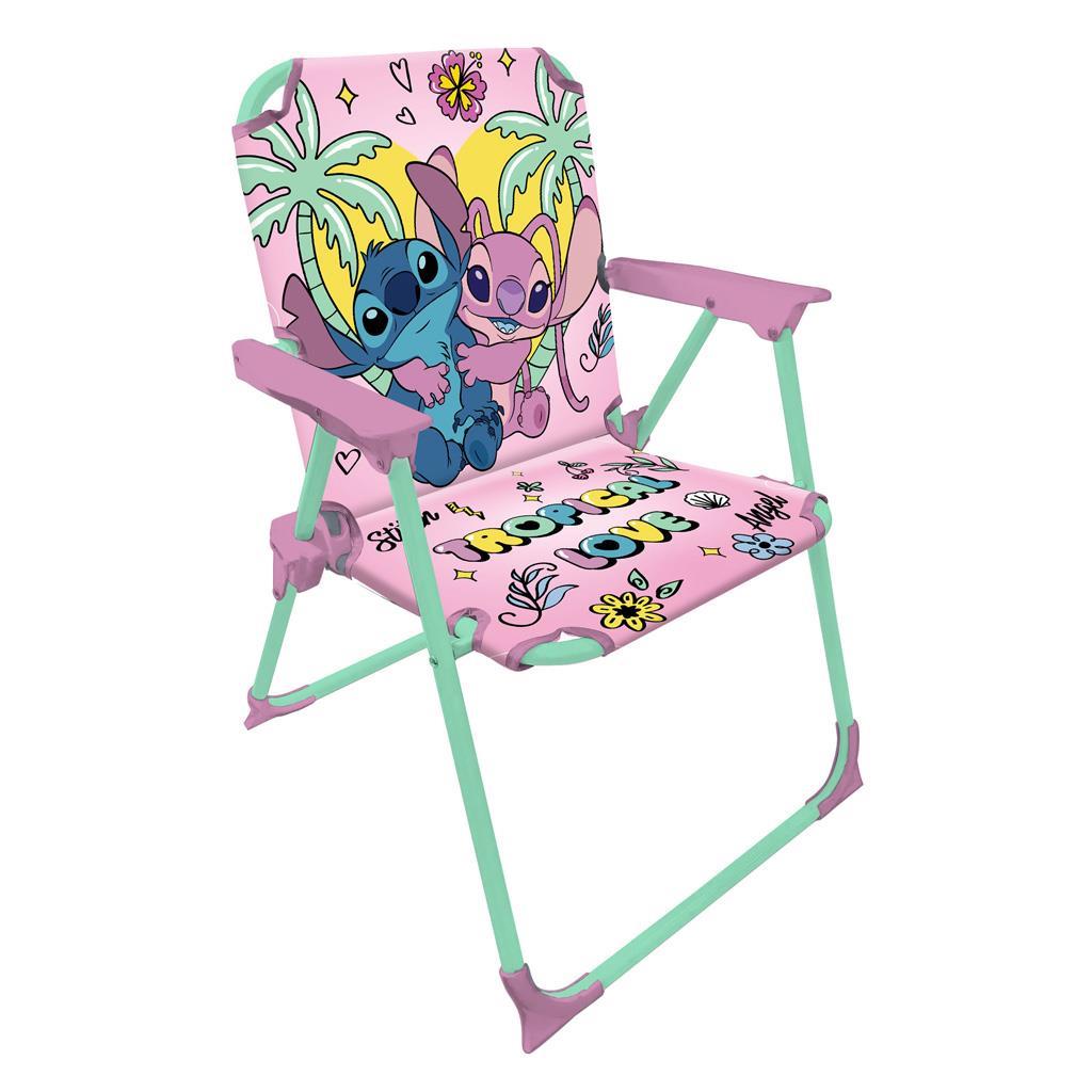 Καρεκλάκι Πτυσσόμενο 38x27x50εκ Disney Stitch Pink 2 (565695)
