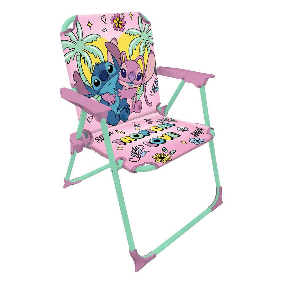 Καρεκλάκι Πτυσσόμενο 38x27x50εκ Disney Stitch Pink 2 (565695)