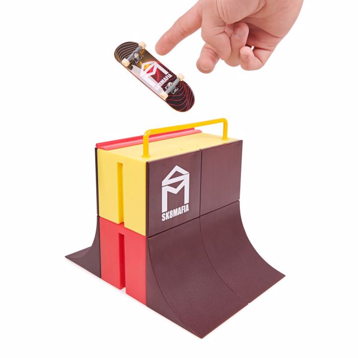 Tech Deck X-Connect Park Creator Vert Wall 2.0 - 1 Μινιατούρα Τροχοσανίδα και 1 Ράμπα (2014010) - Fun Planet