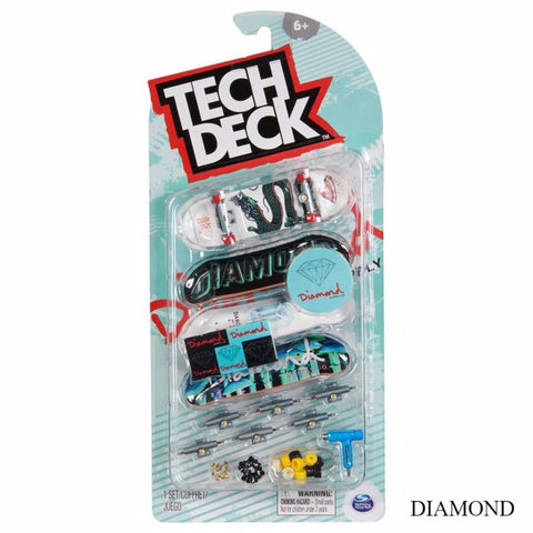 Tech Deck Fingerboard Diamond - Σανιδάκι δαχτύλου 4 τεμαχίων (20140756) - Fun Planet