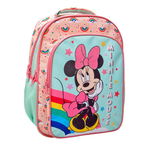 Σχολική Τσάντα Πλάτης Δημοτικού 32x18x43εκ 3 Θήκες Disney Minnie Mouse Must (563516) - Fun Planet