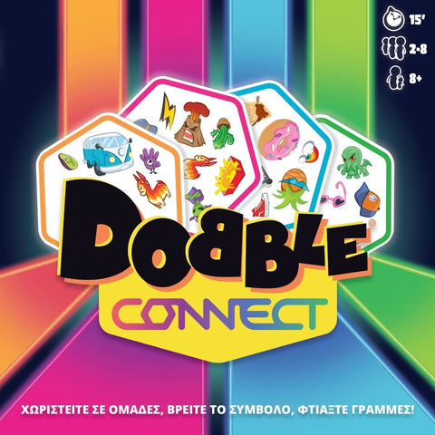 Κάισσα Dobble Connect - Επιτραπέζιο Ελληνική Γλώσσα (KA114615) - Fun Planet