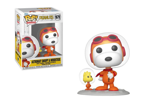 Funko Pop! Television: Peanuts  - Astronaut Snoopy & Woodstock #1679 Vinyl Figure (83507)