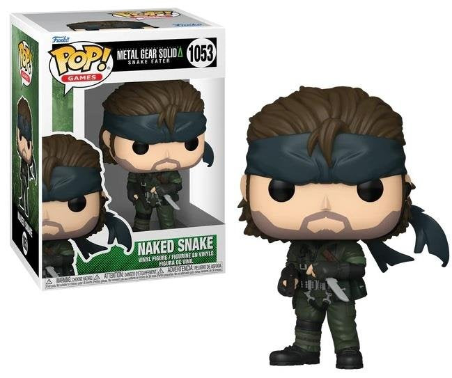 Funko Pop! Games: Metal Gear Solid Delta Snake Eater - Naked Snake #1053 Vinyl Figure (84926)