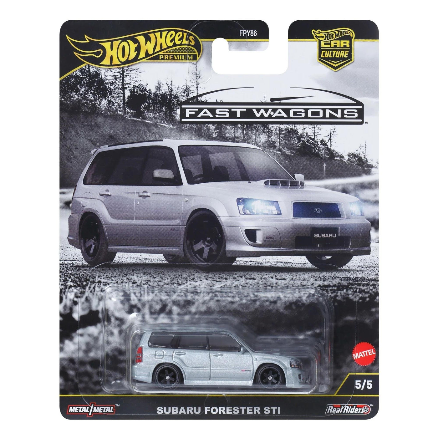 Hot Wheels Premium Car Culture Fast Wagons Subaru Forester STI (JBK87) - Fun Planet