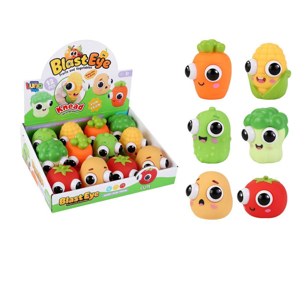Ζουλιχτά Λαχανικά Luna Toys 1 τεμάχιο (623440) - Fun Planet